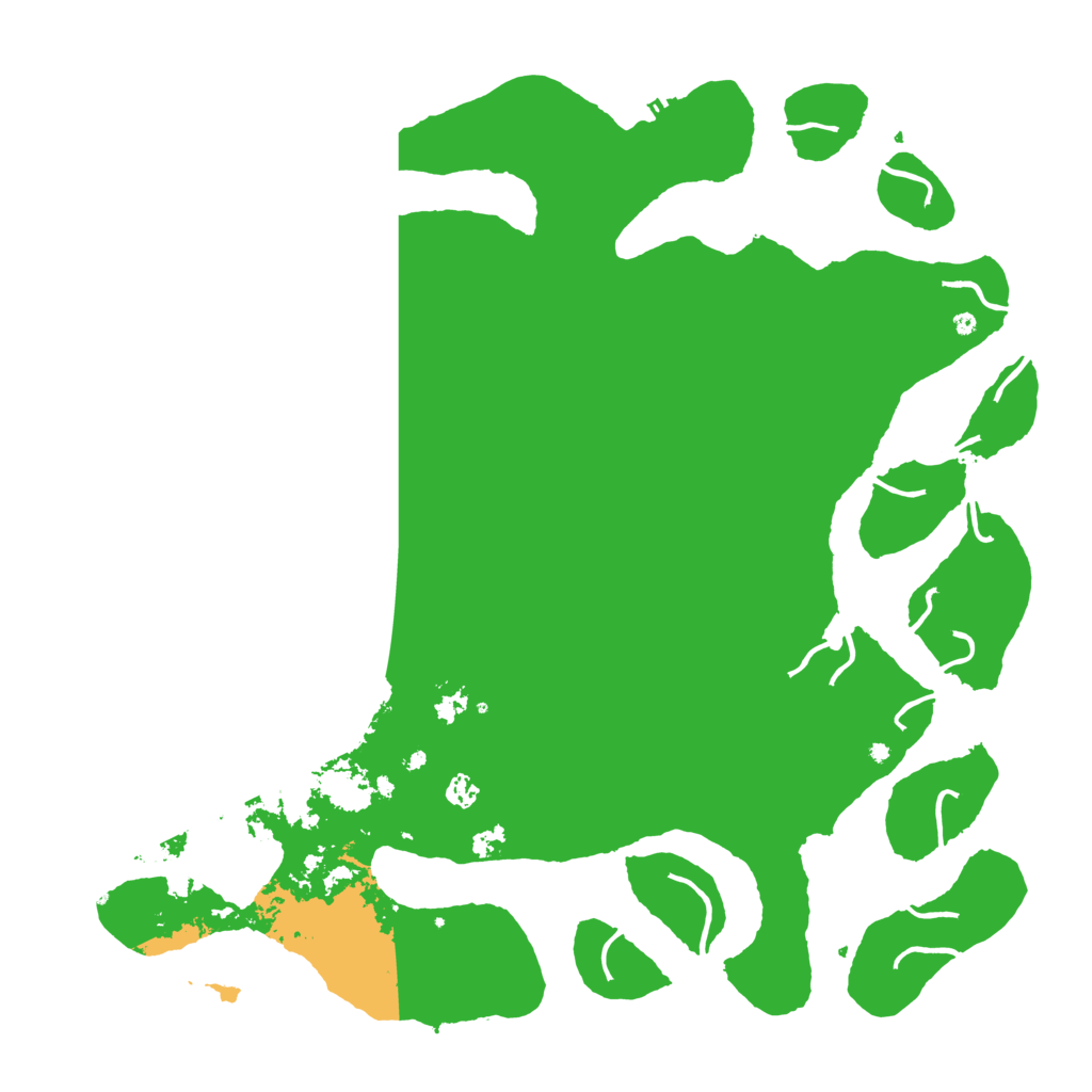 Biome Rust Map: Procedural Map, Size: 5000, Seed: 65946