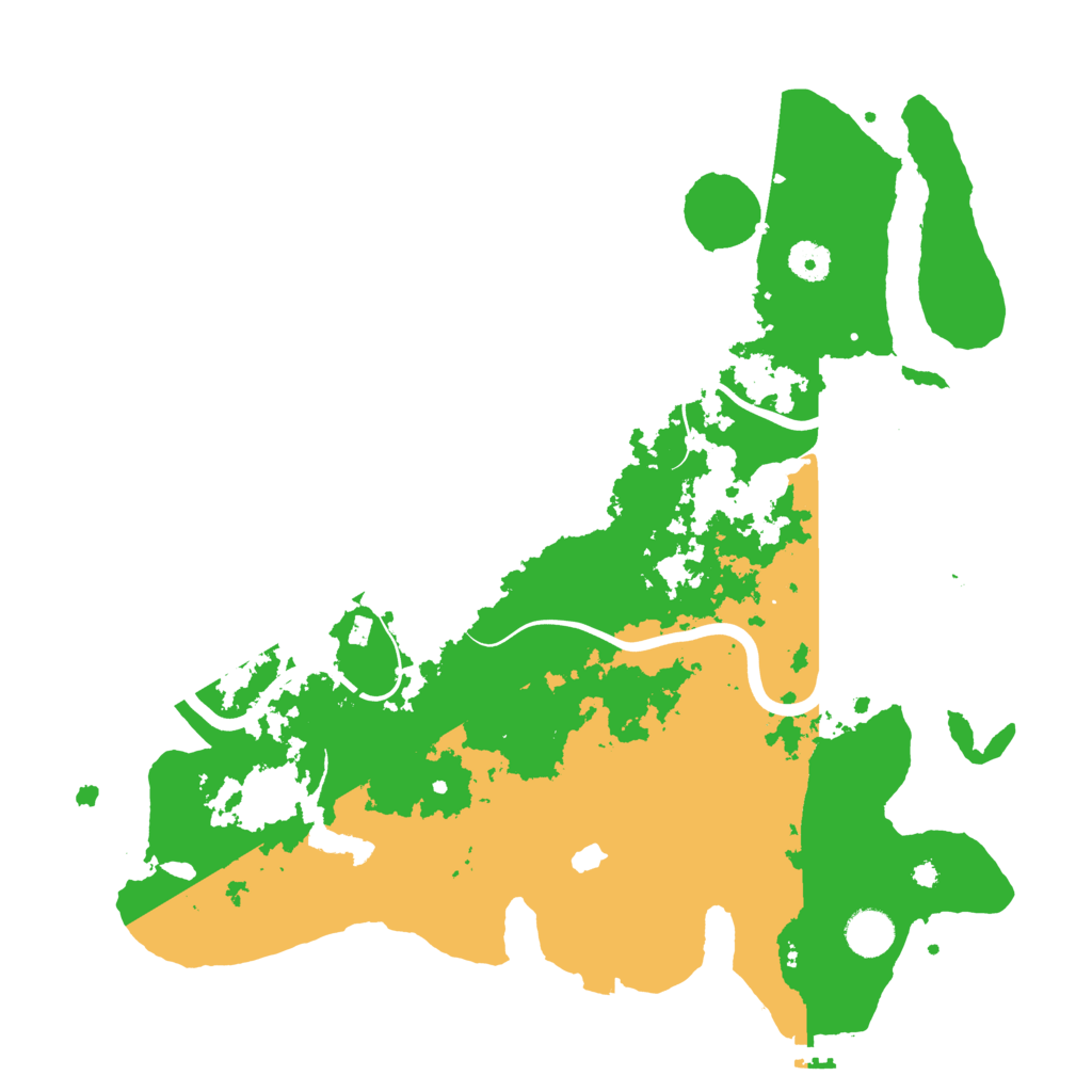 Biome Rust Map: Procedural Map, Size: 4000, Seed: 99821