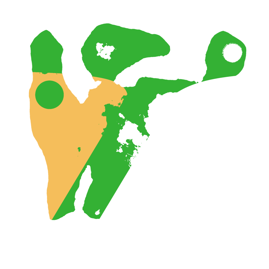 Biome Rust Map: Barren, Size: 2500, Seed: 926954634