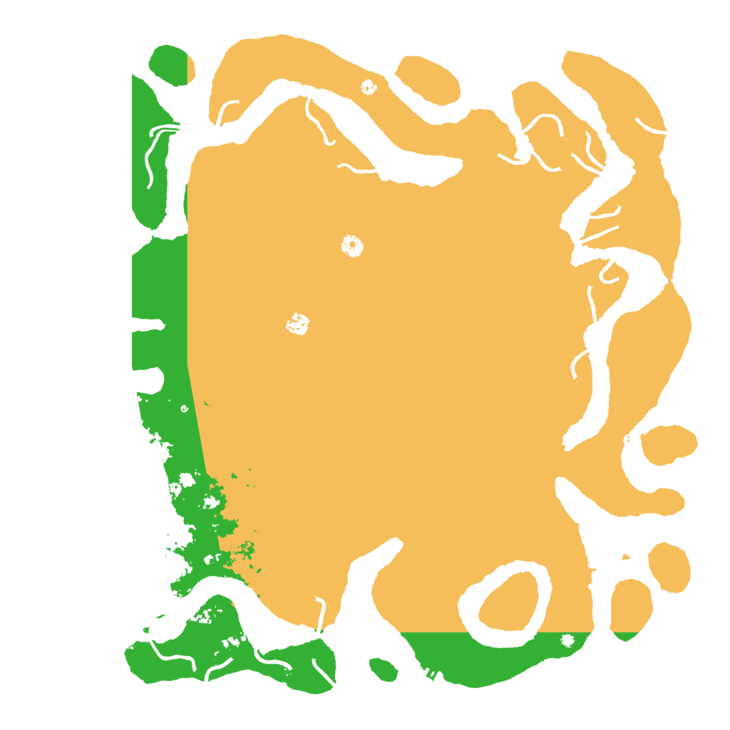 Biome Rust Map: Procedural Map, Size: 5000, Seed: 2009231979