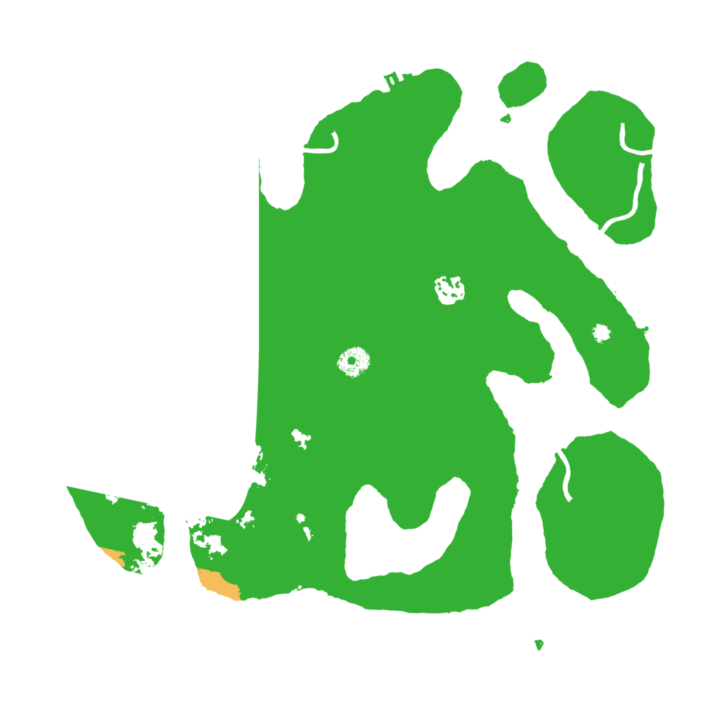 Biome Rust Map: Procedural Map, Size: 3500, Seed: 35526566