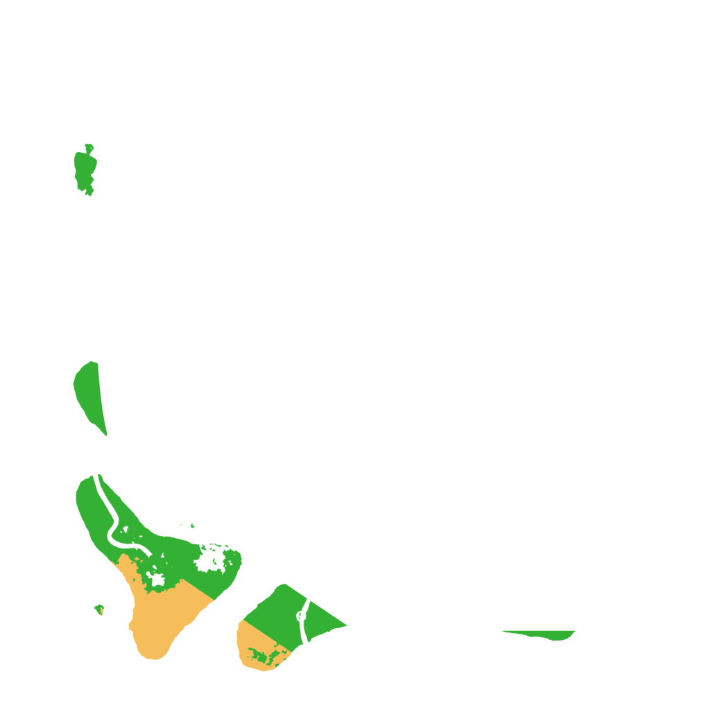 Biome Rust Map: Procedural Map, Size: 3500, Seed: 1275689654