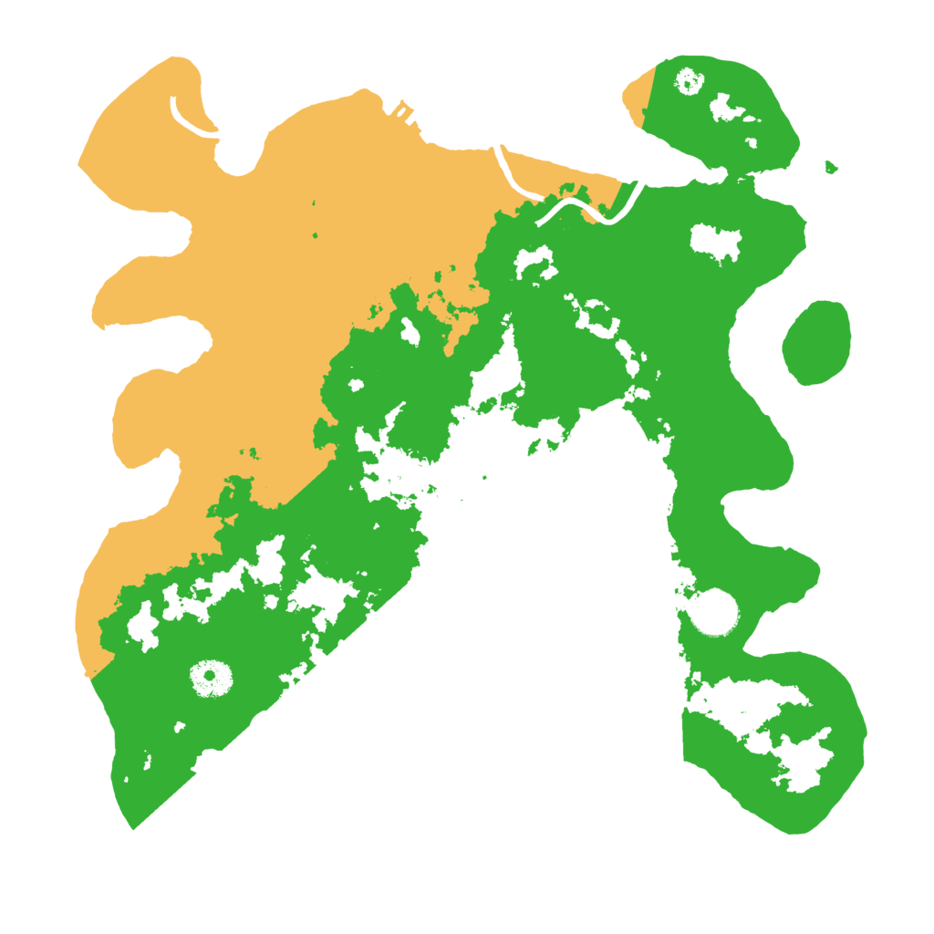 Biome Rust Map: Procedural Map, Size: 3500, Seed: 761998