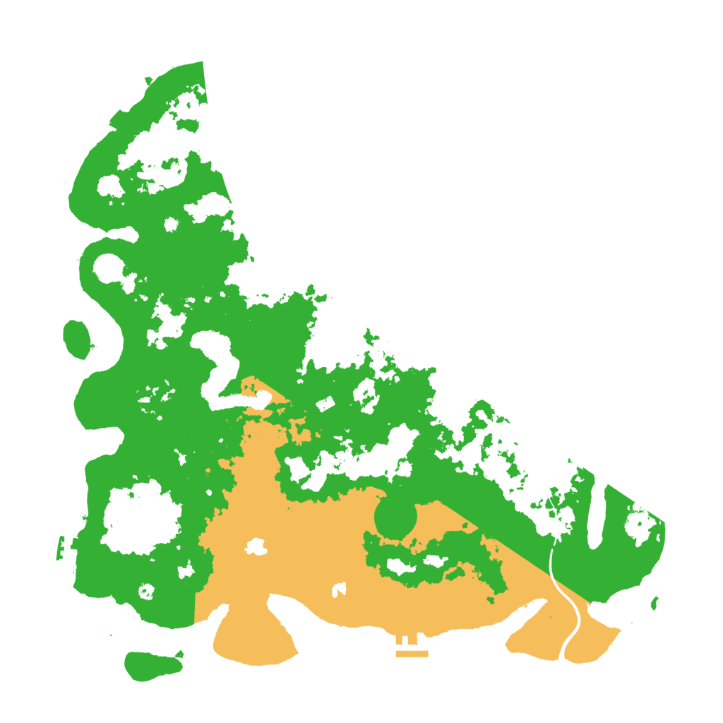 Biome Rust Map: Procedural Map, Size: 4500, Seed: 67941929