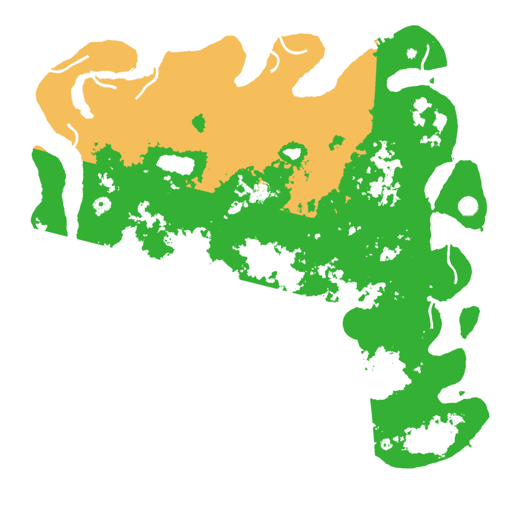 Biome Rust Map: Procedural Map, Size: 4594, Seed: 87465