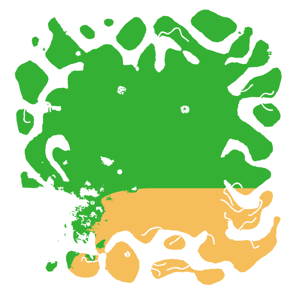 Biome Rust Map: Procedural Map, Size: 5250, Seed: 2021070100