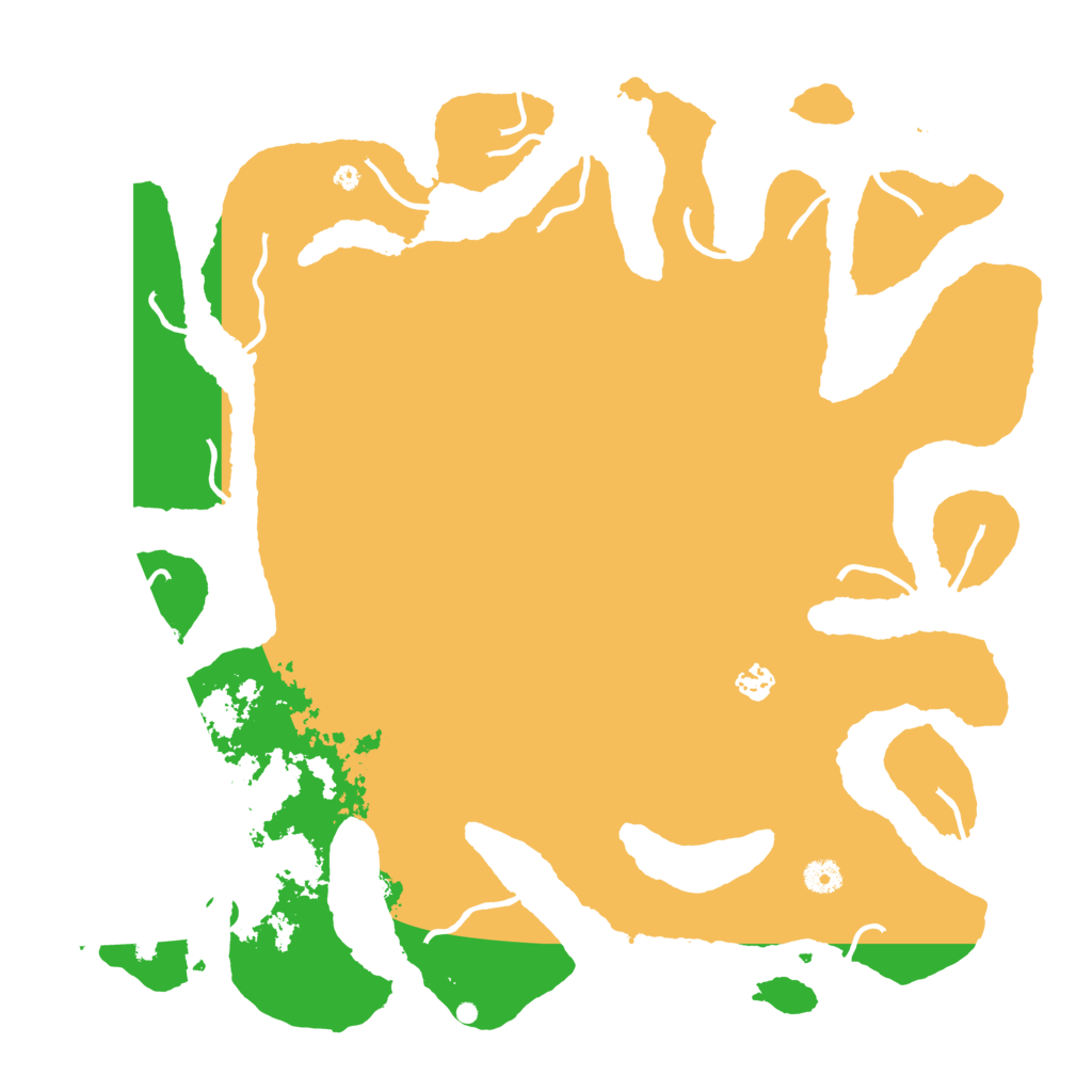 Biome Rust Map: Procedural Map, Size: 4500, Seed: 831970548