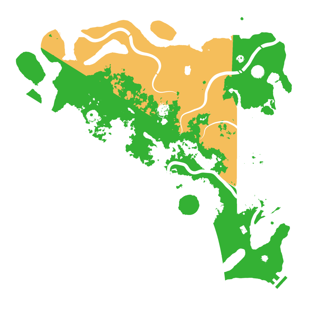 Biome Rust Map: Procedural Map, Size: 4250, Seed: 316109222