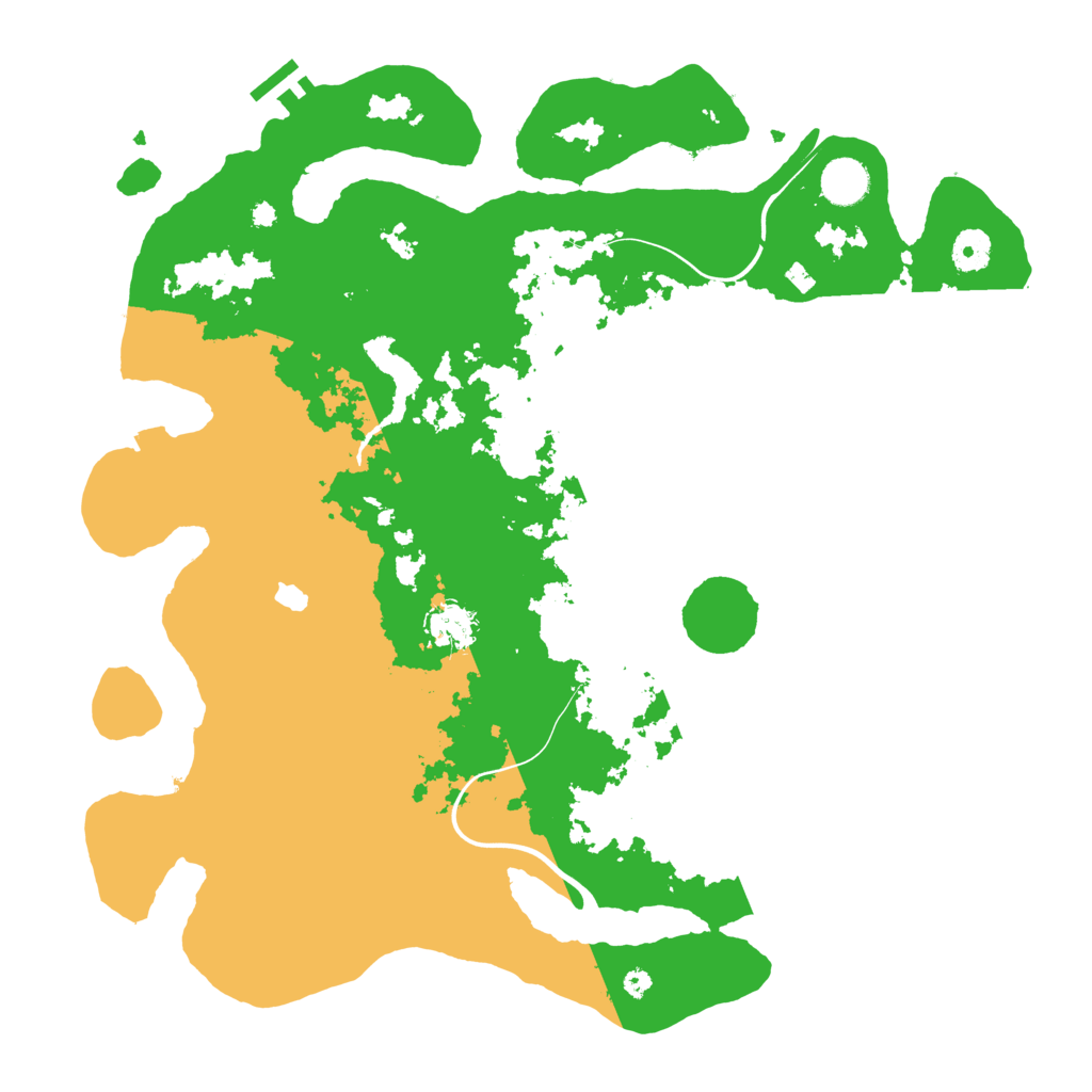 Biome Rust Map: Procedural Map, Size: 4000, Seed: 405223128