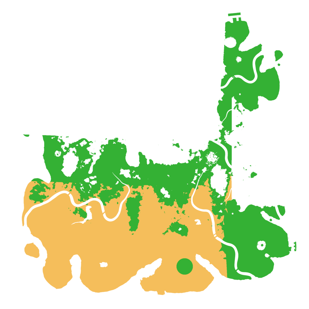 Biome Rust Map: Procedural Map, Size: 5000, Seed: 987456