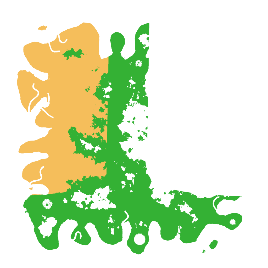 Biome Rust Map: Procedural Map, Size: 4200, Seed: 523463