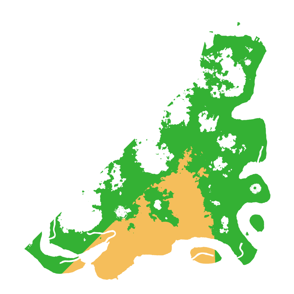 Biome Rust Map: Procedural Map, Size: 4250, Seed: 434452342