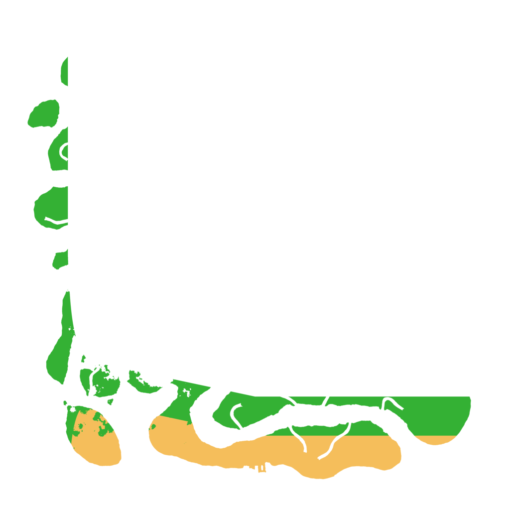Biome Rust Map: Procedural Map, Size: 4100, Seed: 87654322