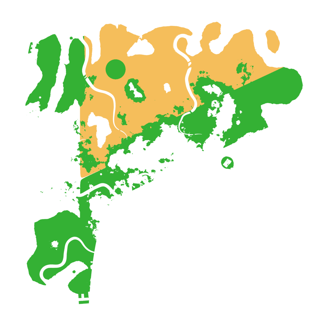 Biome Rust Map: Procedural Map, Size: 4250, Seed: 686545