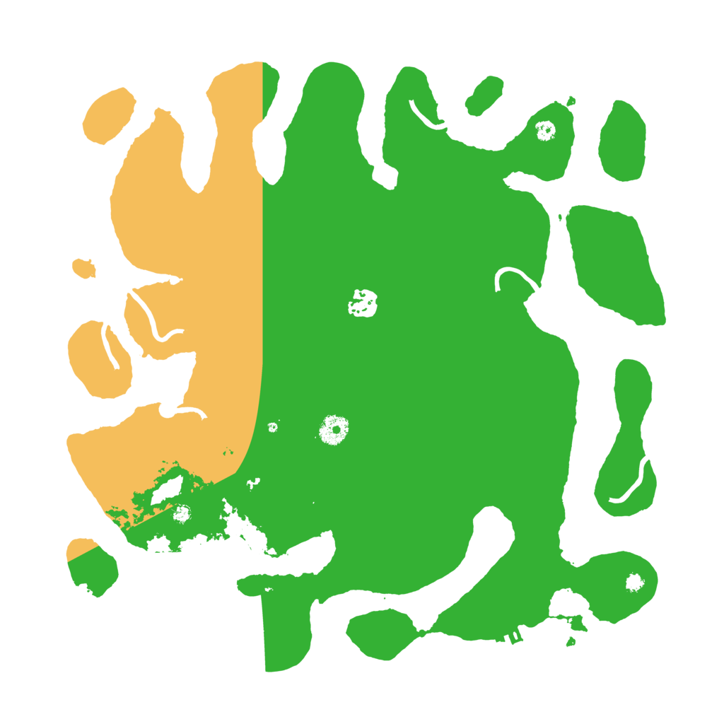 Biome Rust Map: Procedural Map, Size: 3700, Seed: 29878493