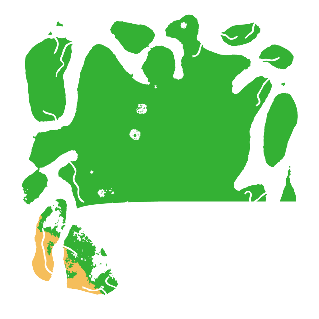 Biome Rust Map: Procedural Map, Size: 4500, Seed: 1362931673