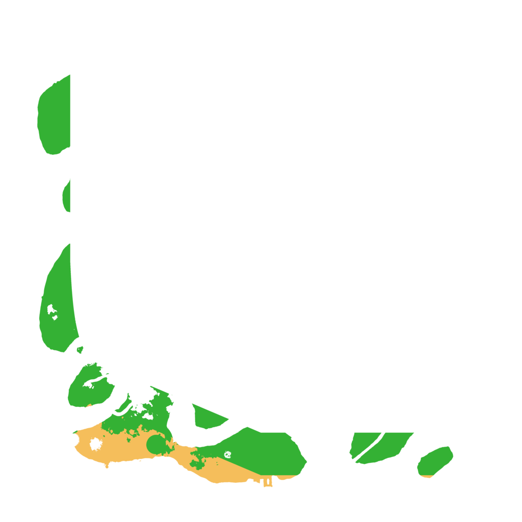 Biome Rust Map: Procedural Map, Size: 3700, Seed: 2084147216