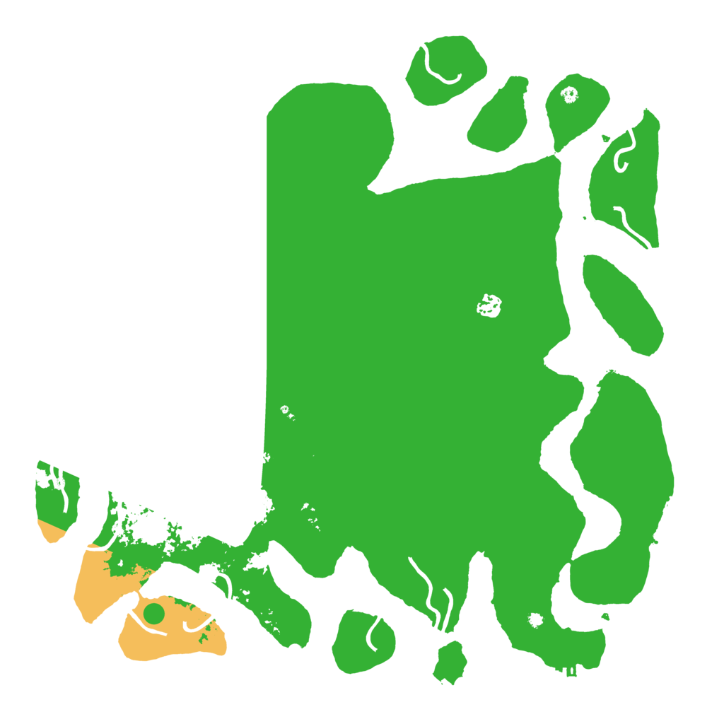 Biome Rust Map: Procedural Map, Size: 4500, Seed: 546876423