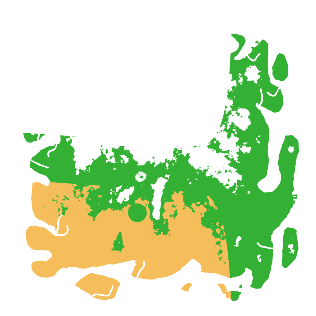 Biome Rust Map: Procedural Map, Size: 4500, Seed: 1062106969