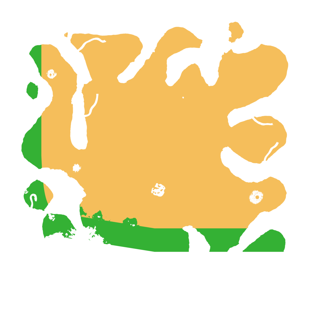 Biome Rust Map: Procedural Map, Size: 3500, Seed: 1116052547