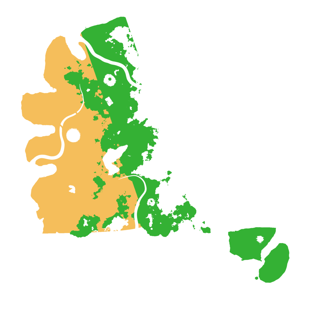 Biome Rust Map: Procedural Map, Size: 4000, Seed: 6532