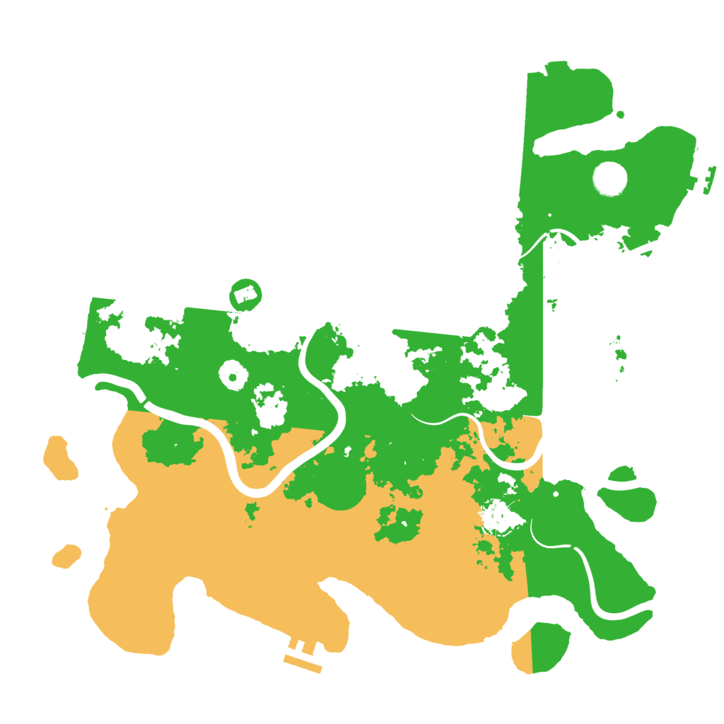 Biome Rust Map: Procedural Map, Size: 3750, Seed: 368331868