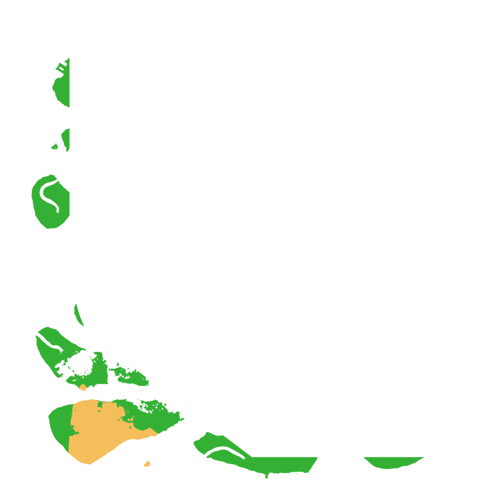 Biome Rust Map: Procedural Map, Size: 4000, Seed: 15843