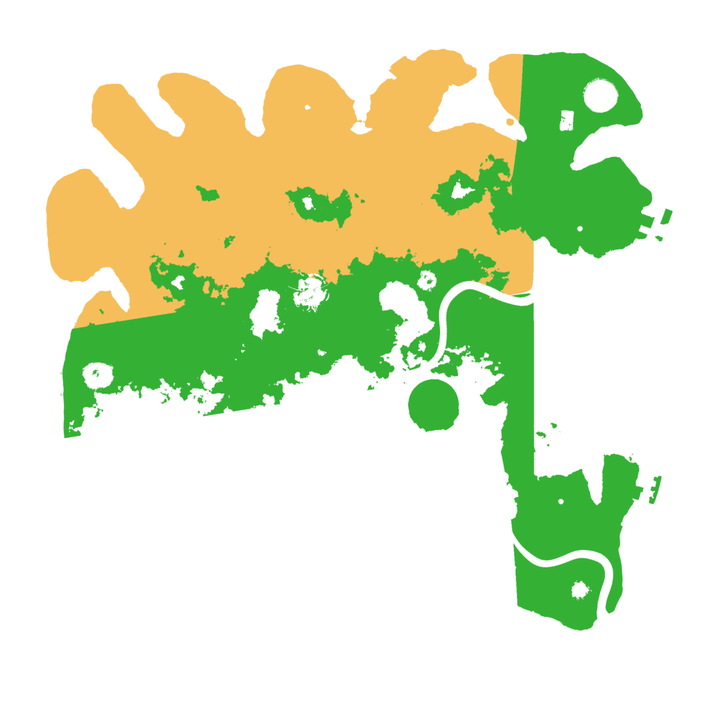 Biome Rust Map: Procedural Map, Size: 3750, Seed: 100926887