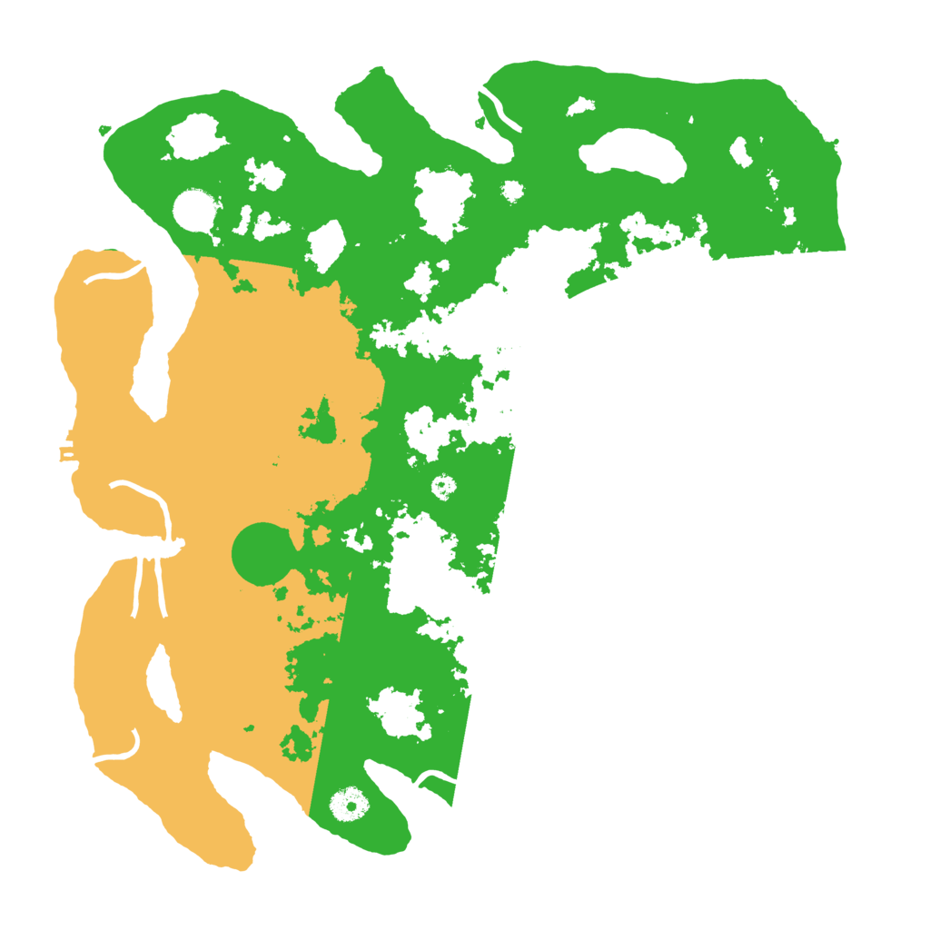 Biome Rust Map: Procedural Map, Size: 3900, Seed: 5324524