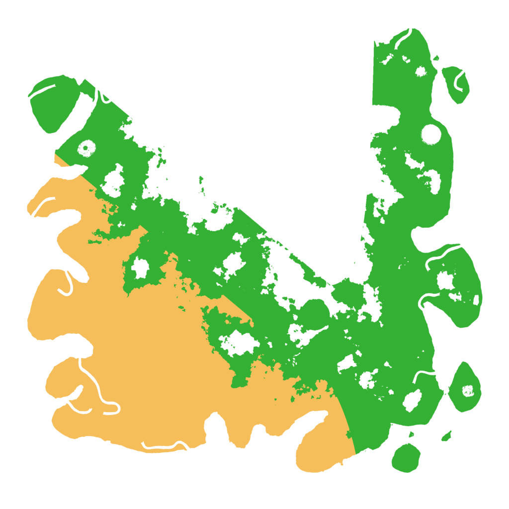 Biome Rust Map: Procedural Map, Size: 4500, Seed: 961237