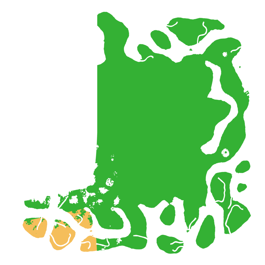 Biome Rust Map: Procedural Map, Size: 5000, Seed: 9238236