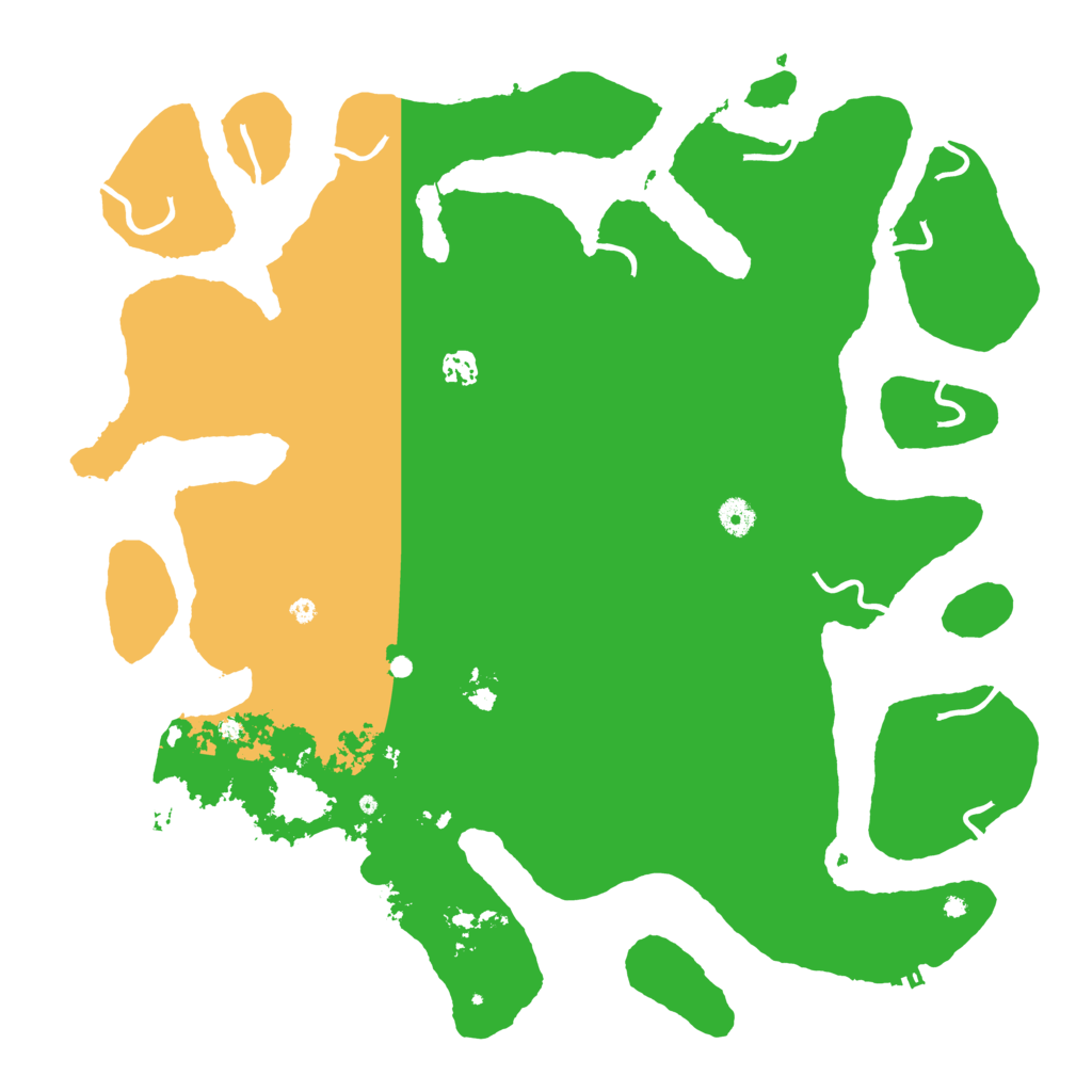 Biome Rust Map: Procedural Map, Size: 4500, Seed: 603354