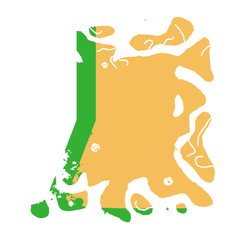 Biome Rust Map: Procedural Map, Size: 4000, Seed: 376346575