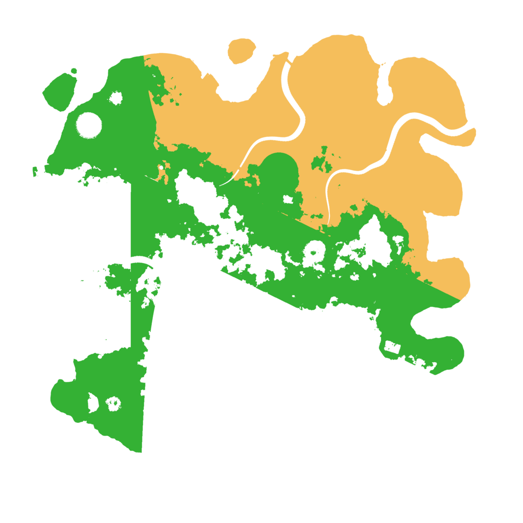 Biome Rust Map: Procedural Map, Size: 3600, Seed: 2144855993
