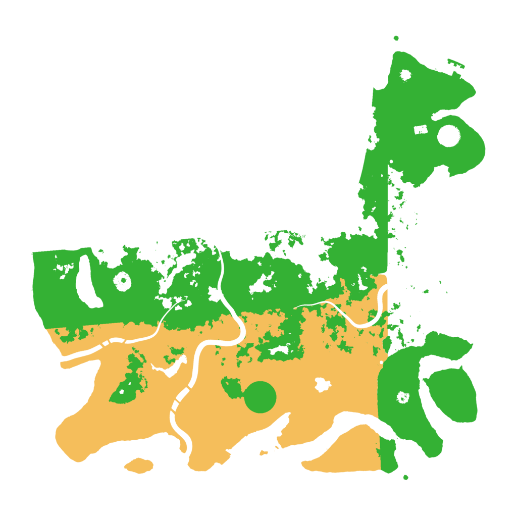 Biome Rust Map: Procedural Map, Size: 4250, Seed: 345181275