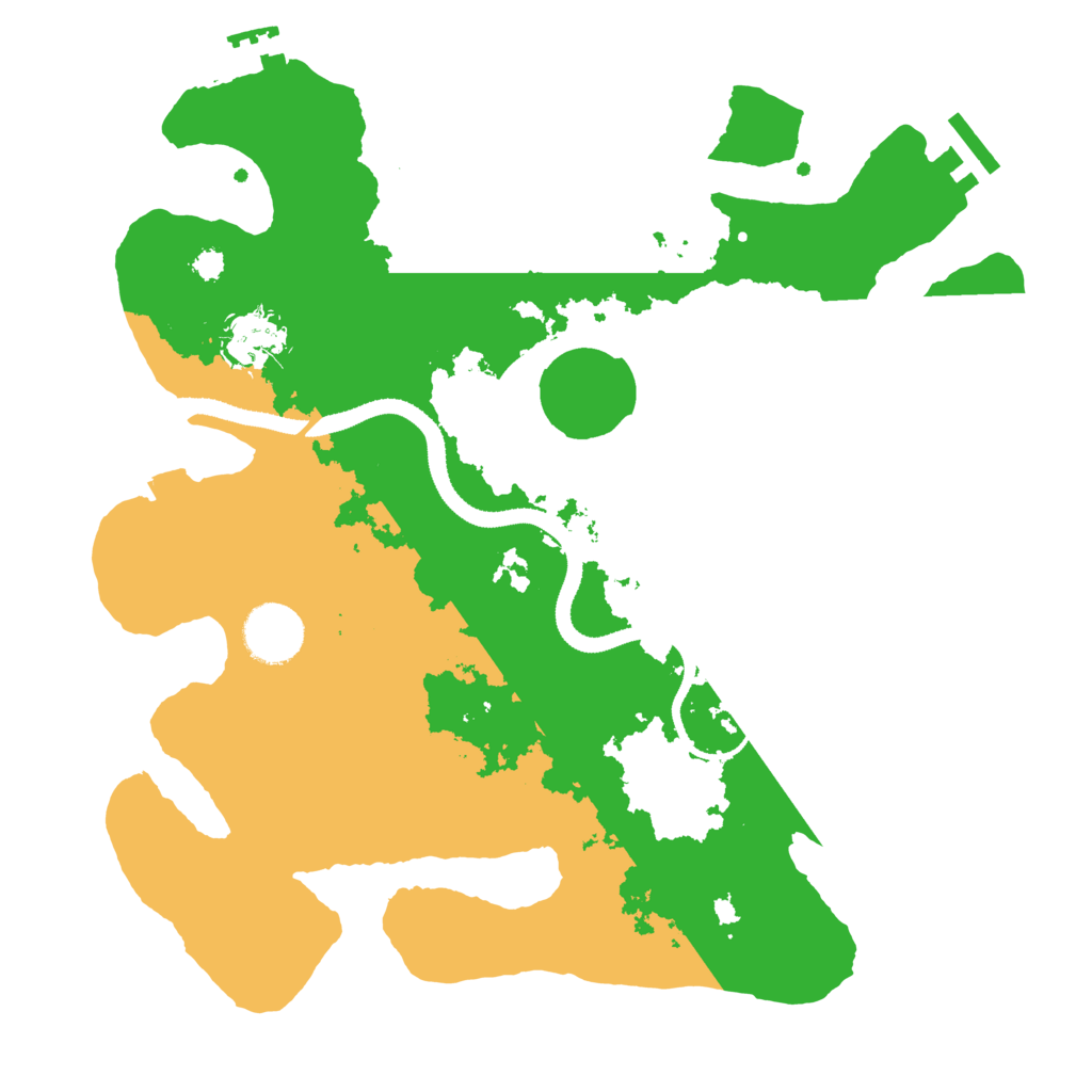 Biome Rust Map: Procedural Map, Size: 3200, Seed: 1568239379