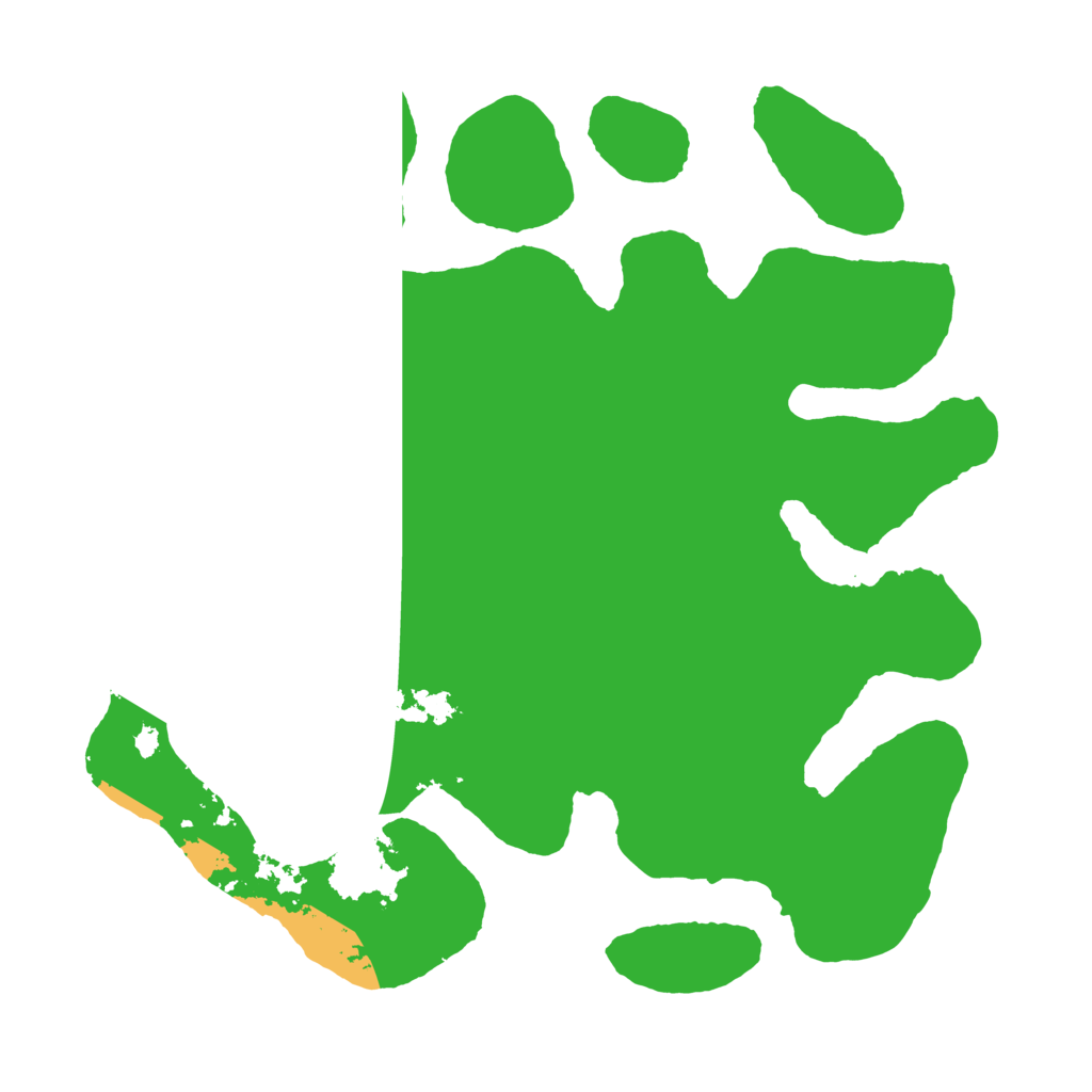 Biome Rust Map: Barren, Size: 3600, Seed: 509703036