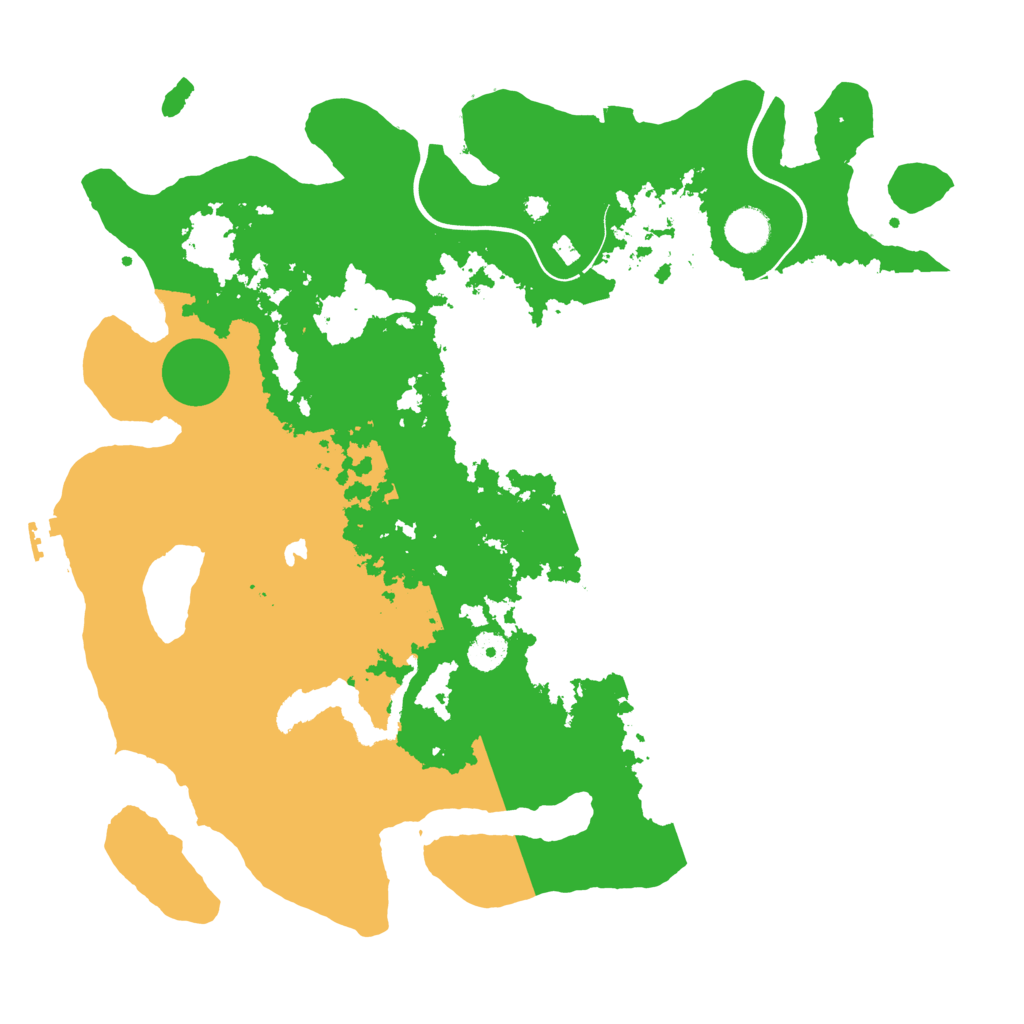 Biome Rust Map: Procedural Map, Size: 4000, Seed: 764886258