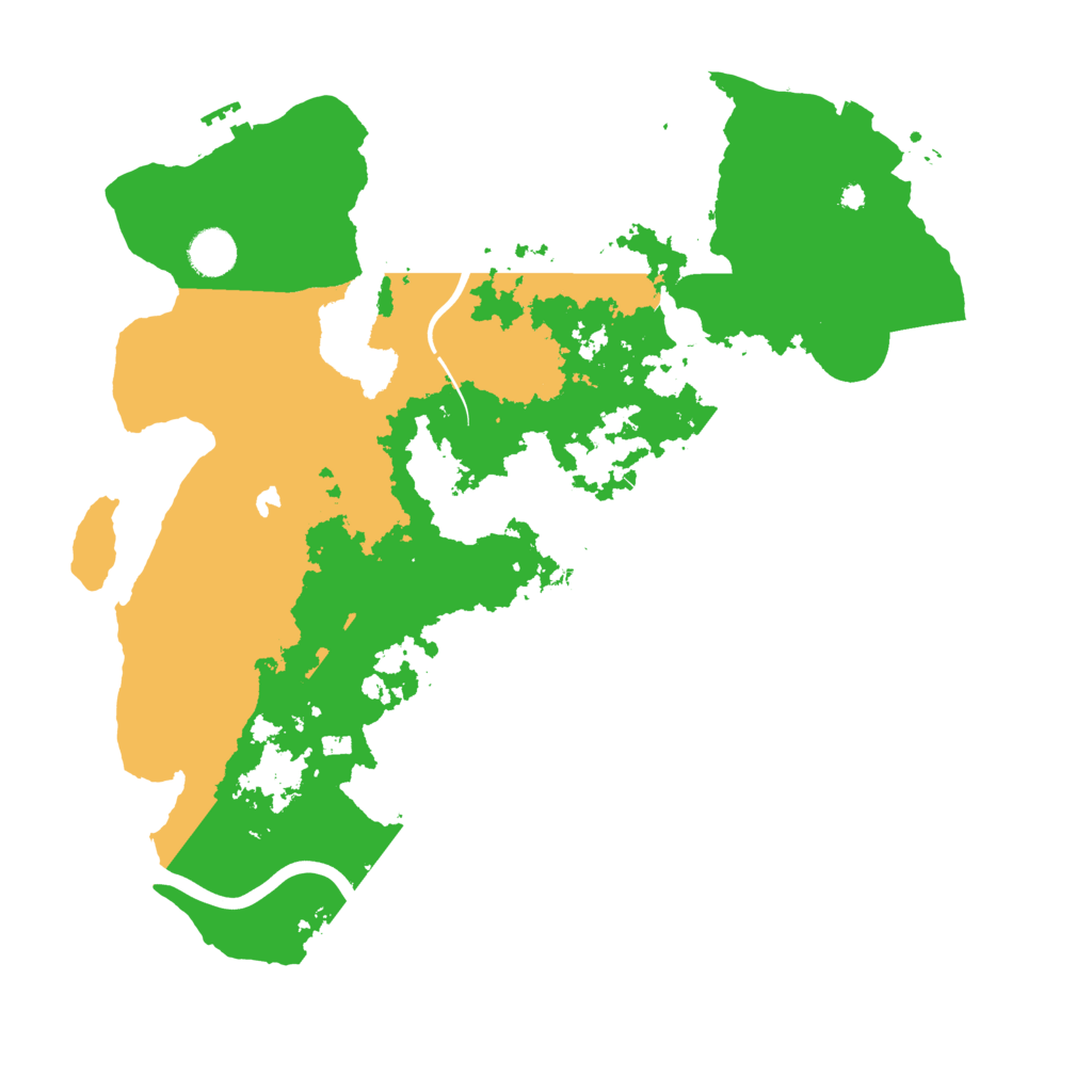 Biome Rust Map: Procedural Map, Size: 4000, Seed: 7784513