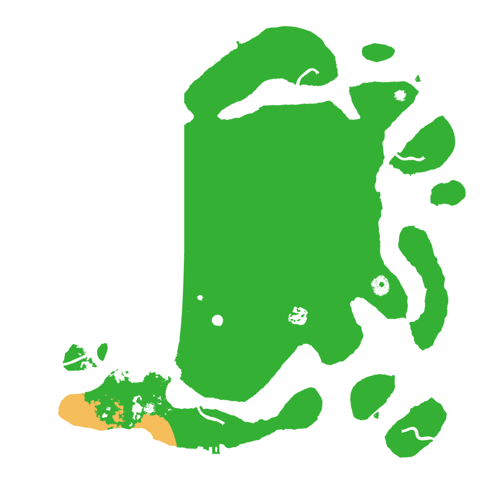 Biome Rust Map: Procedural Map, Size: 4000, Seed: 2342342