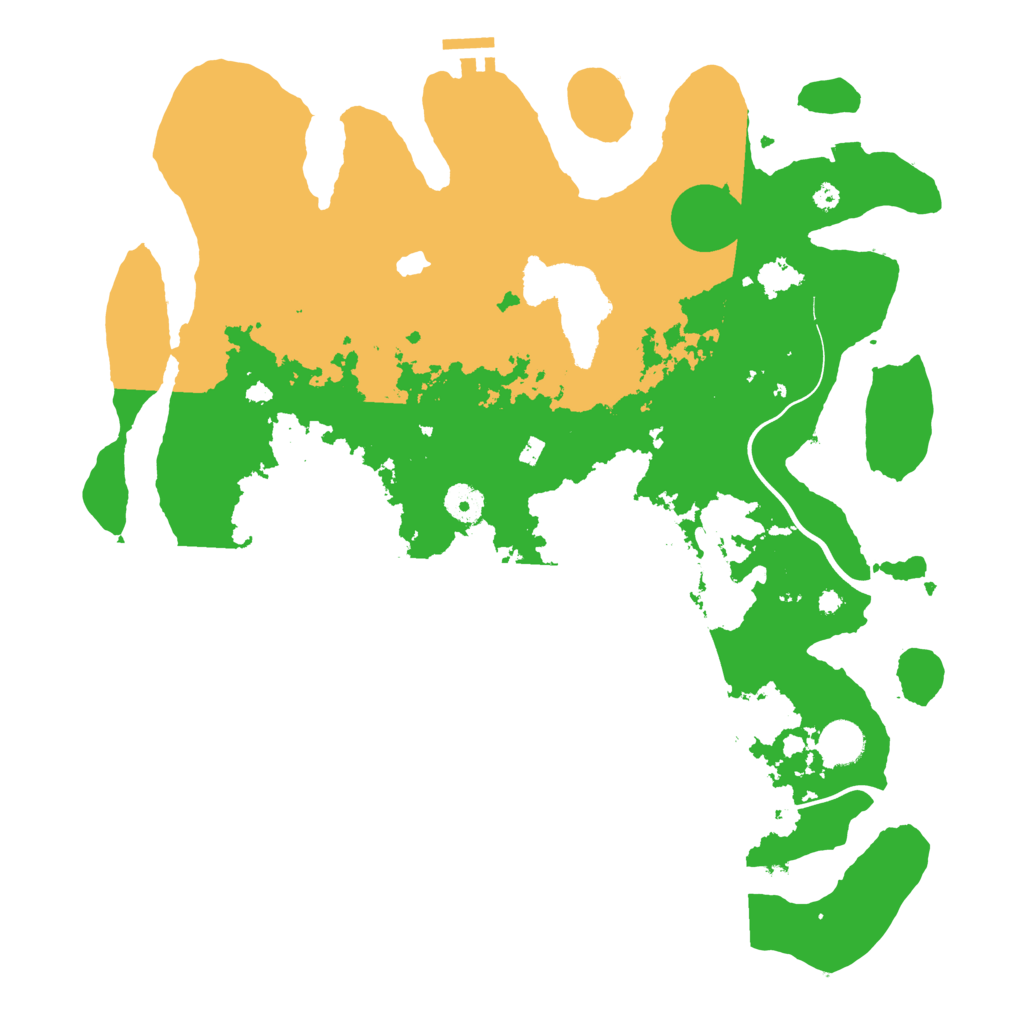 Biome Rust Map: Procedural Map, Size: 4000, Seed: 850