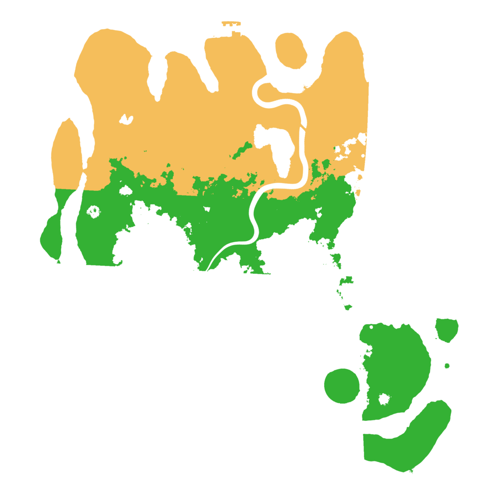 Biome Rust Map: Procedural Map, Size: 4000, Seed: 850