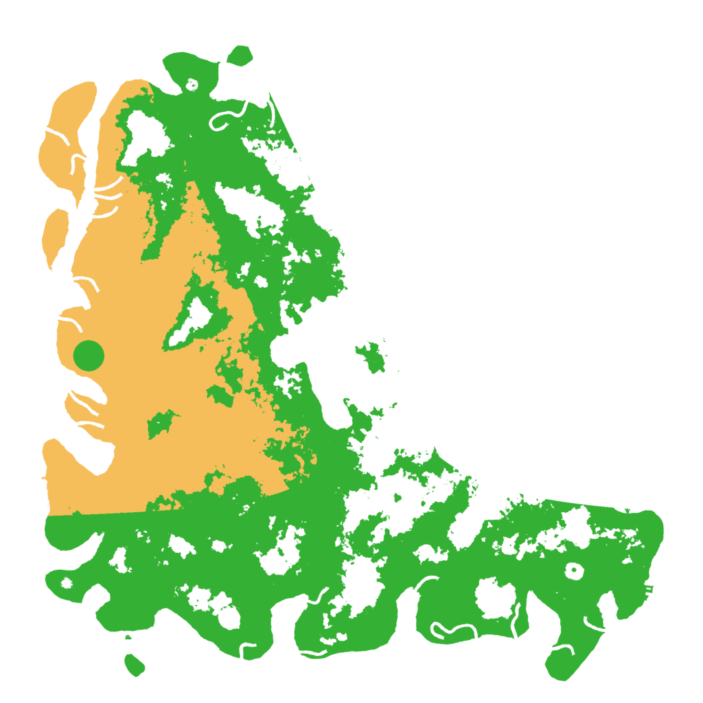Biome Rust Map: Procedural Map, Size: 6000, Seed: 133769420