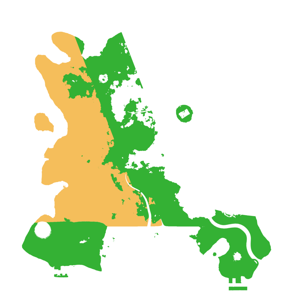 Biome Rust Map: Procedural Map, Size: 3300, Seed: 1731574495
