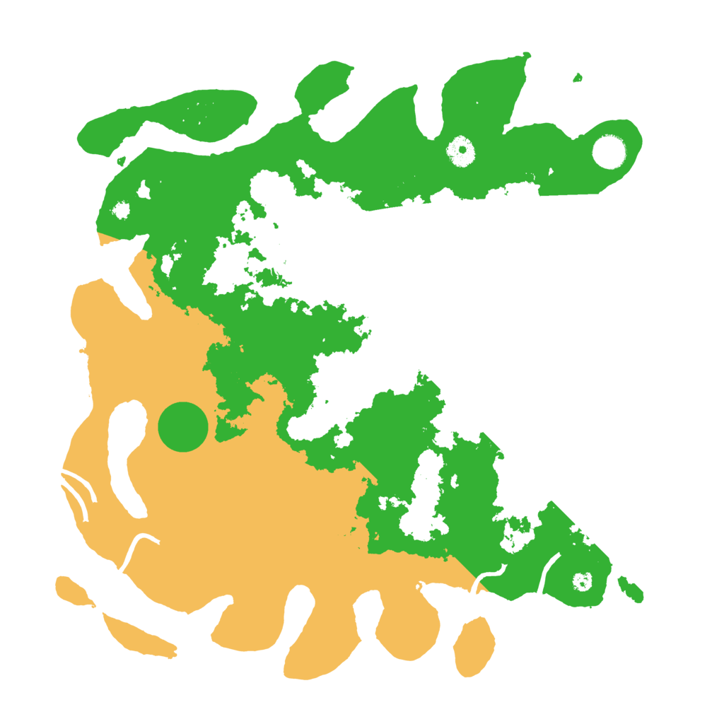 Biome Rust Map: Procedural Map, Size: 3800, Seed: 42424242