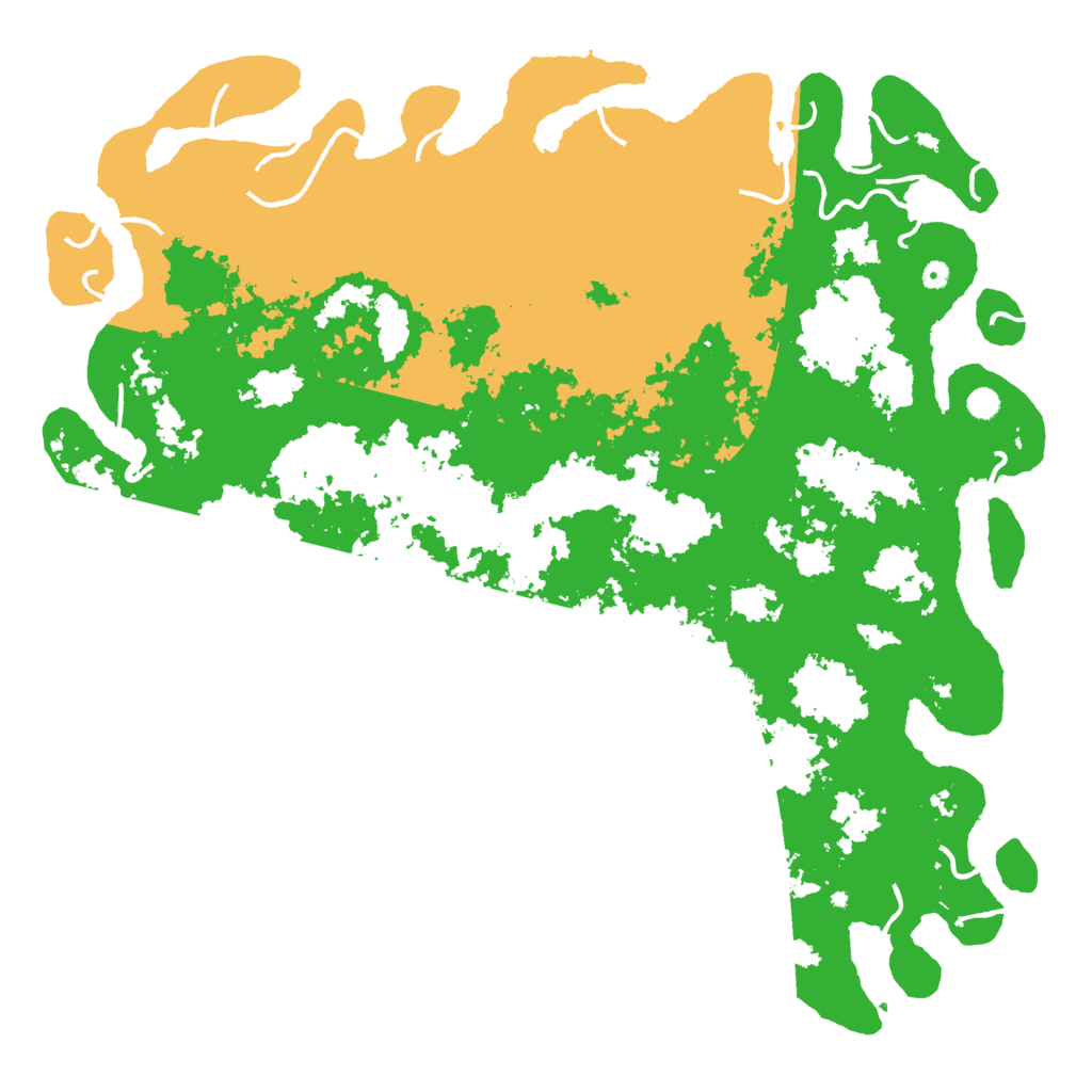 Biome Rust Map: Procedural Map, Size: 6000, Seed: 62000