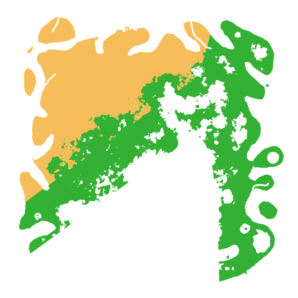 Biome Rust Map: Procedural Map, Size: 4500, Seed: 149023