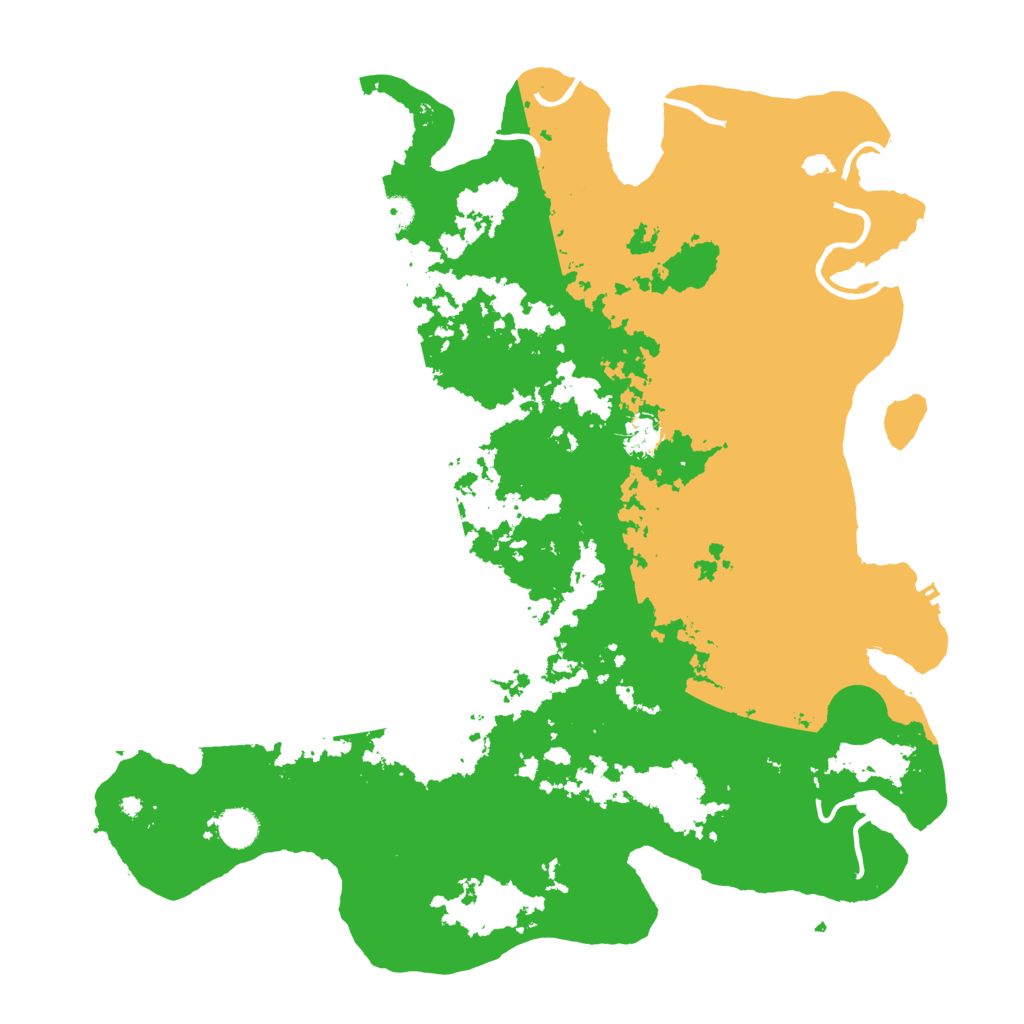 Biome Rust Map: Procedural Map, Size: 4500, Seed: 802945285