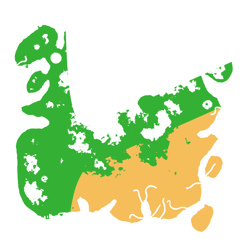 Biome Rust Map: Procedural Map, Size: 4000, Seed: 6974