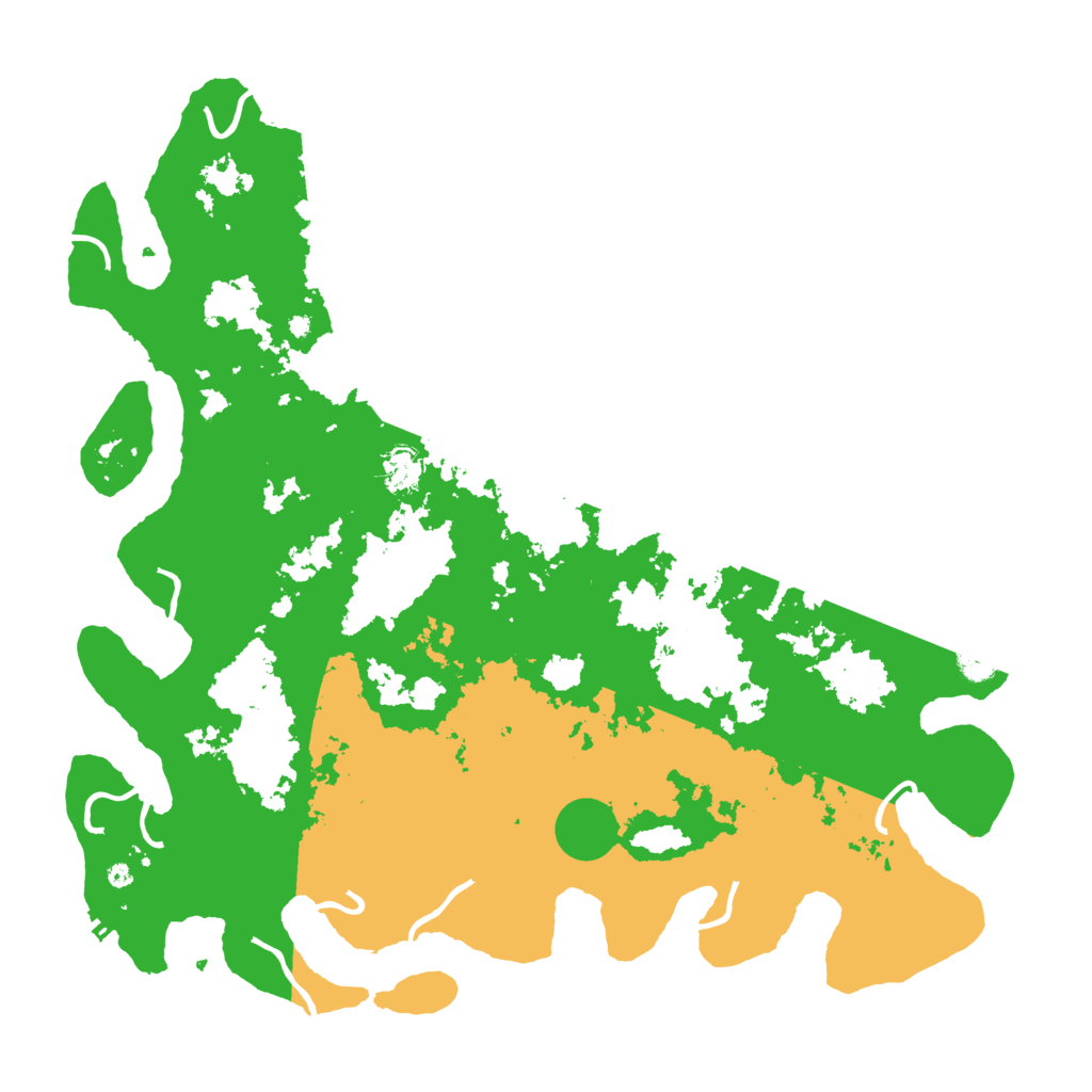 Biome Rust Map: Procedural Map, Size: 4600, Seed: 69